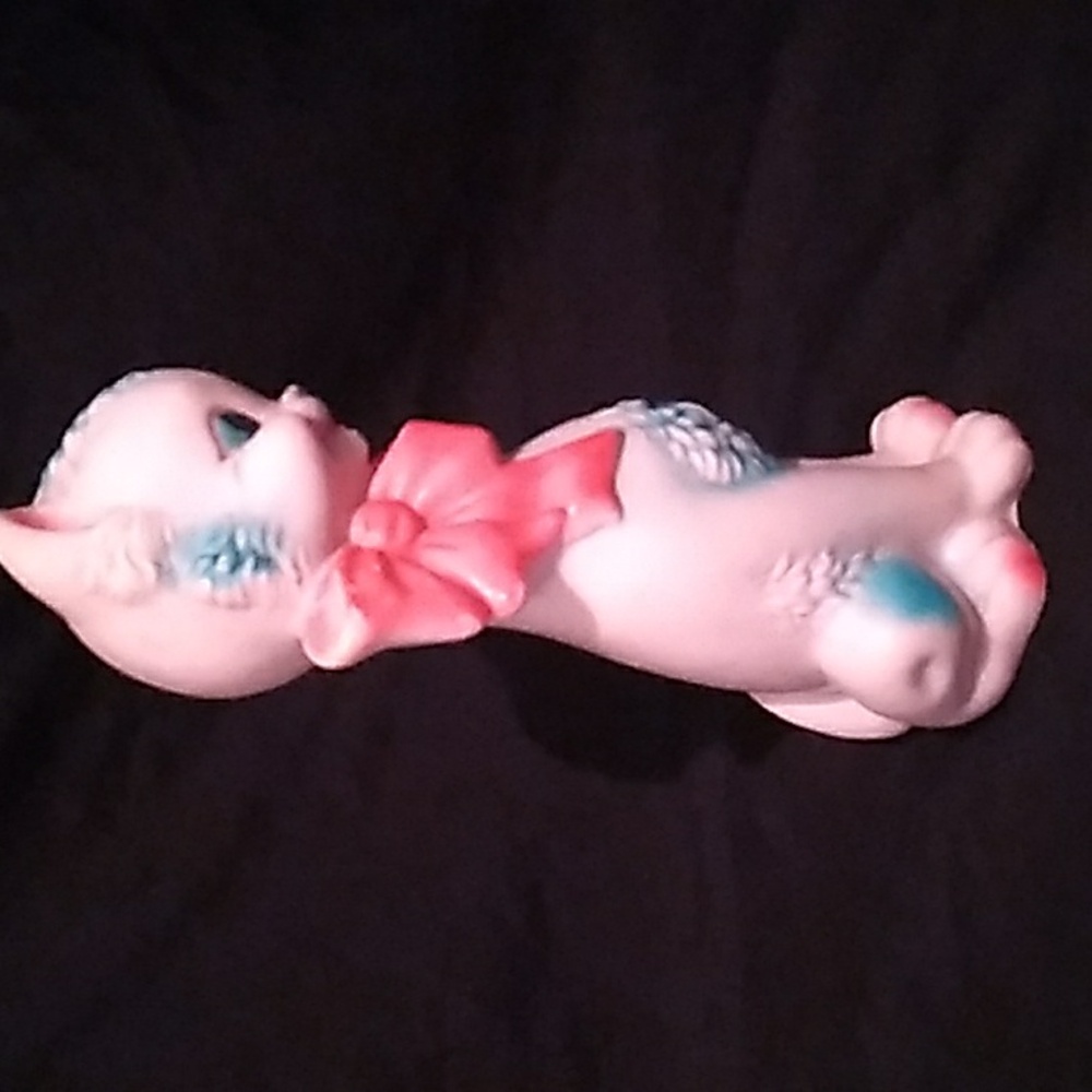 Vintage Sun Rubber Company Ruth Newton Kitschy Kitty Cat Rubber Squeak Toy (B5) - Picture 3 of 11